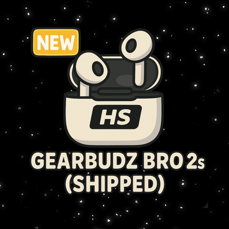 GEARBUDZ BRO2s (SHIPPED PRODUCT)